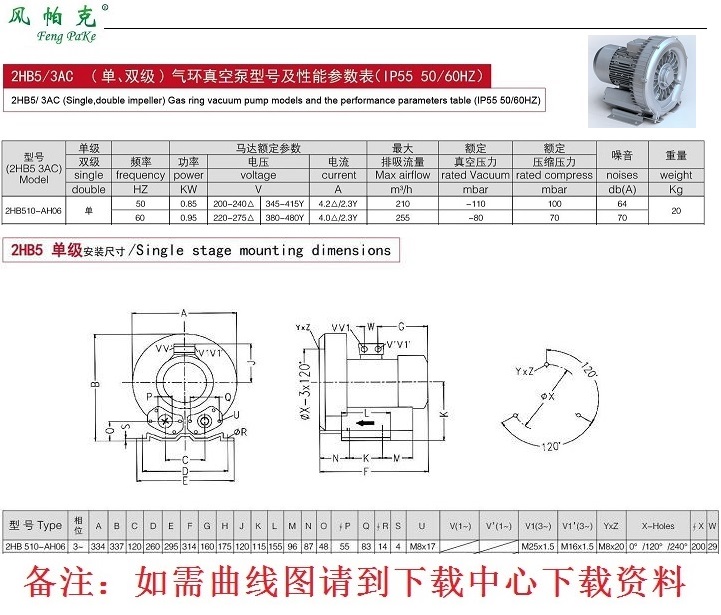 2HB双段高压风机